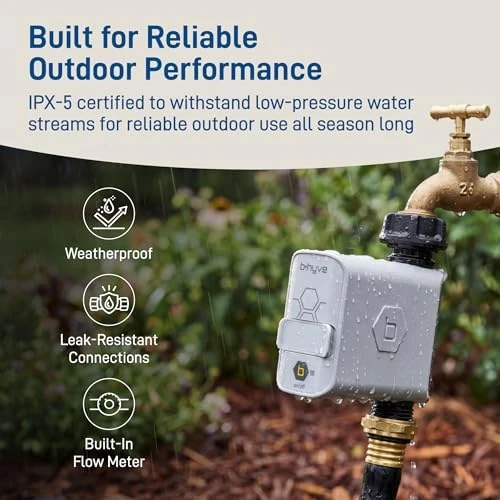 Smart Hose Watering Timer with Wi-Fi Hub — Irrigation System, Orbit