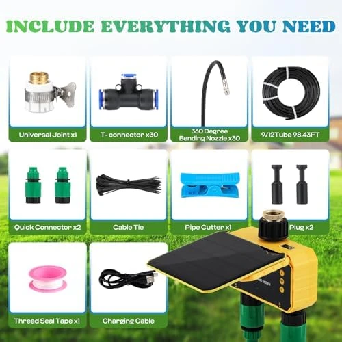 Smart Solar WiFi Timer Kit — Irrigation System, Moongiantgo