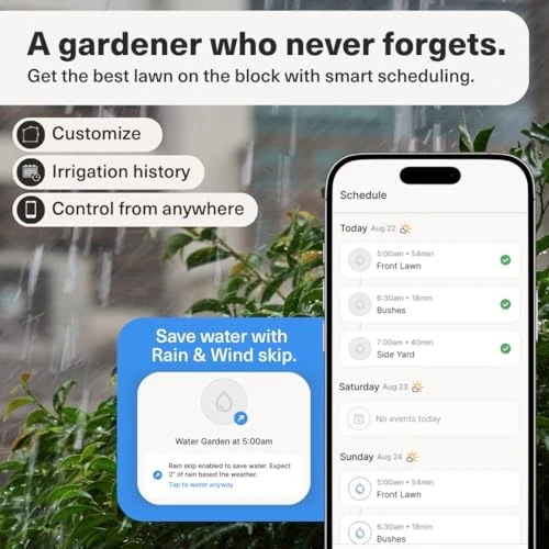 Smart Sprinkler – App-Controlled Precision Watering — Irrigation System, OtO