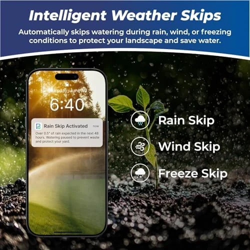 Smart Sprinkler Controller – 4 Zone WiFi Irrigation Controller — Irrigation System, Visit the Remo Garden Store