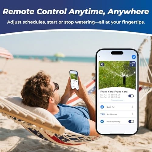 Smart Sprinkler Controller – 4 Zone WiFi Irrigation Controller — Irrigation System, Visit the Remo Garden Store