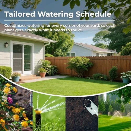 Smart Sprinkler Controller – 4 Zone WiFi Irrigation Controller — Irrigation System, Visit the Remo Garden Store