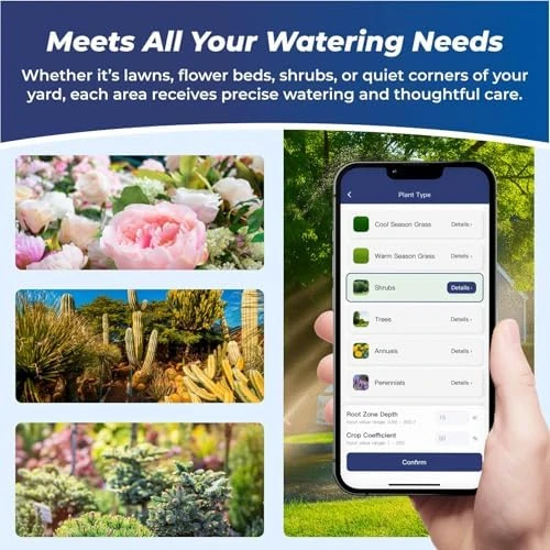 Smart Sprinkler Controller – 4 Zone WiFi Irrigation Controller — Irrigation System, Visit the Remo Garden Store