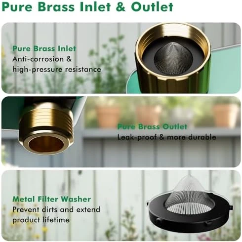 Smart Sprinkler Hose Timer with Flow Meter — Irrigation System, Restmo
