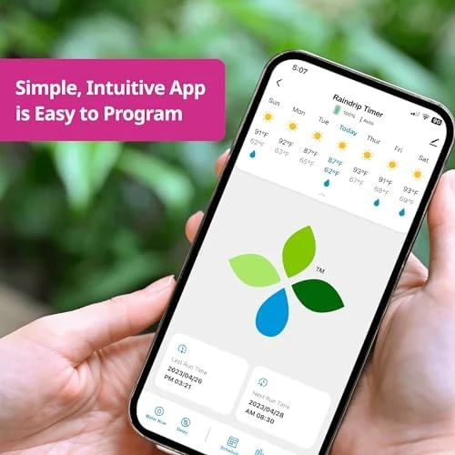 Smart Water Sprinkler Timer — Irrigation System, Raindrip