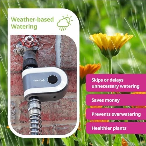 Smart Water Sprinkler Timer — Irrigation System, Raindrip