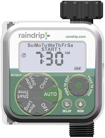 Smart Water Sprinkler Timer — Irrigation System, Raindrip