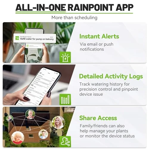 Smart WiFi Solar Drip Irrigation System — Irrigation System, RainPoint