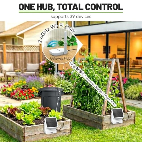 Smart WiFi Solar Drip Irrigation System — Irrigation System, RainPoint