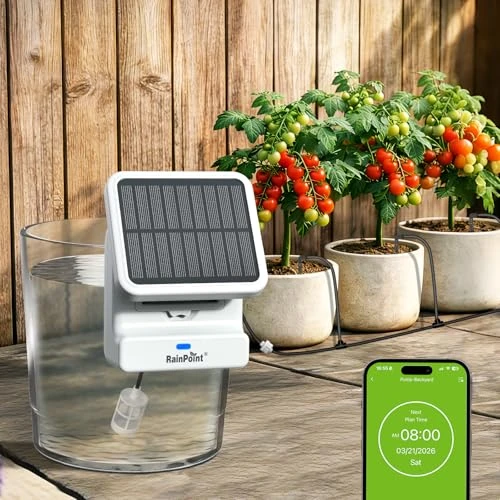 Smart WiFi Solar Drip Irrigation System — Irrigation System, RainPoint