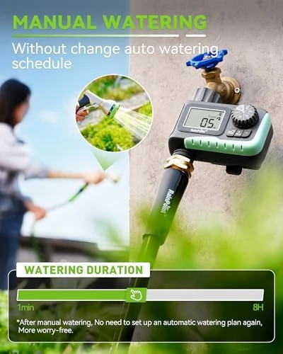 Sprinkler Timer for Garden Hose — Irrigation System, RainPoint