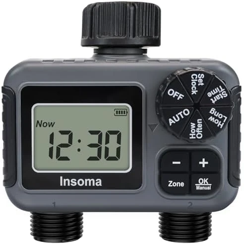 WiFi Sprinkler Timer, Water Timer for Garden — Irrigation System, Insoma