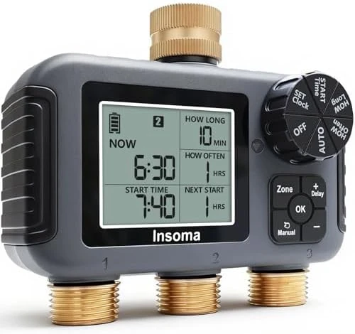 WiFi Sprinkler Timer, Water Timer for Garden — Irrigation System, Insoma