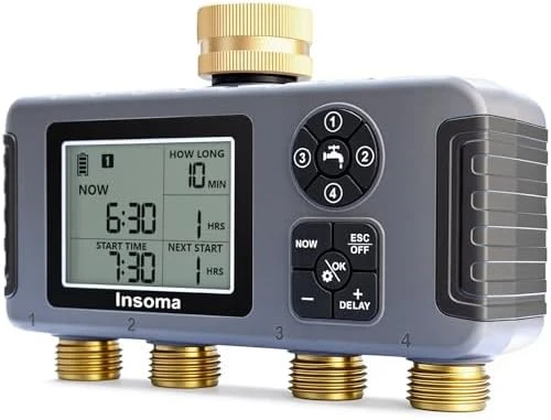 WiFi Sprinkler Timer, Water Timer for Garden — Irrigation System, Insoma
