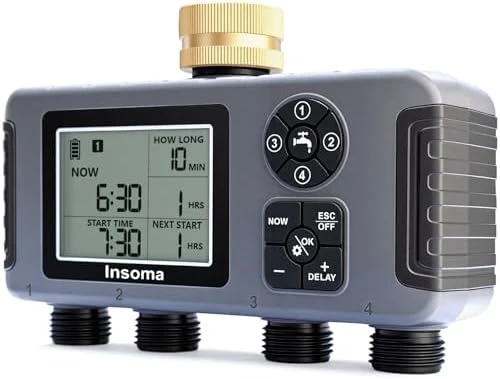 WiFi Sprinkler Timer, Water Timer for Garden — Irrigation System, Insoma