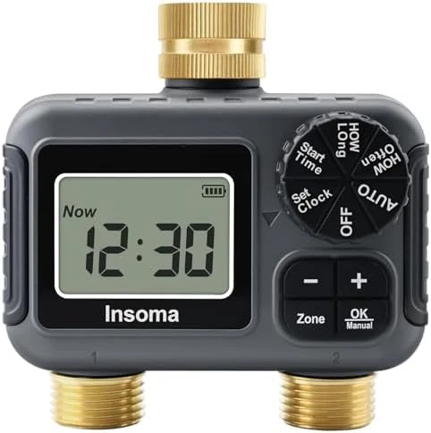 WiFi Sprinkler Timer, Water Timer for Garden — Irrigation System, Insoma