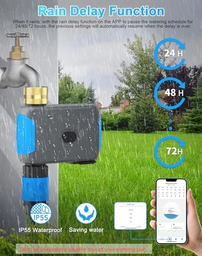 WiFi Sprinkler Timer with Bluetooth — Irrigation System, Smartale