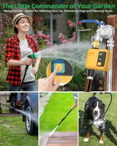 WiFi Water Timer 1 Zone for Garden Hose — Irrigation System, Shrivee