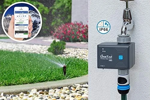 Wireless Water Timer & Gateway - Smart Sprinkler Timer — Irrigation System, LinkTap