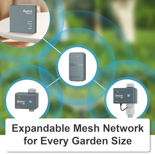 Wireless Water Timer & Gateway - Smart Sprinkler Timer — Irrigation System, LinkTap