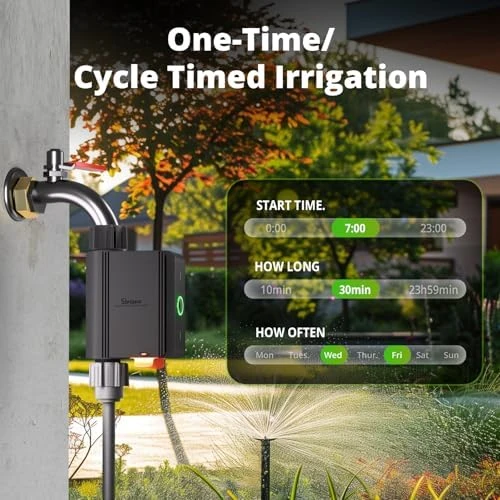 Zigbee Sprinkler Timer — Irrigation System, Sonoff