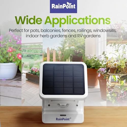 Automatic Solar Plant Watering System — Irrigation System, Baldr