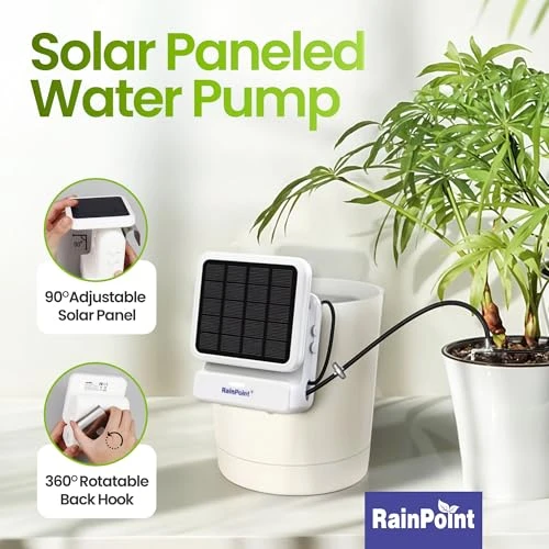 Automatic Solar Plant Watering System — Irrigation System, Baldr