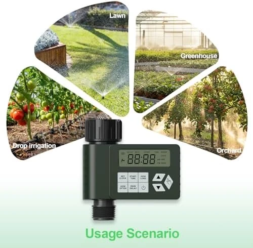 Hose Faucet Water Timer for Outdoor Garden — Irrigation System, Ortis