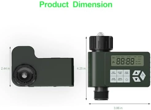 Hose Faucet Water Timer for Outdoor Garden — Irrigation System, Ortis