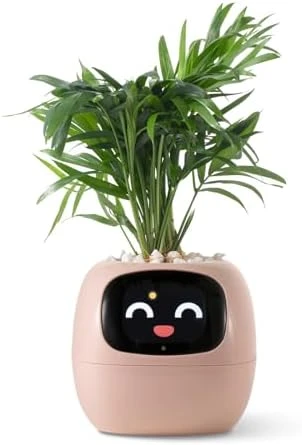 Ivy Interactive AI Desk Companion — Robot Pet, PLANTSIO