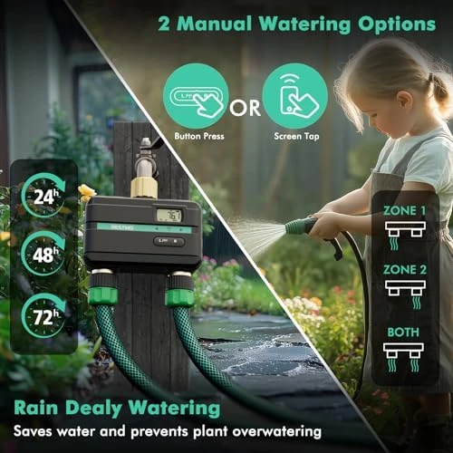 Smart Sprinkler Timer with Flow Meter — Irrigation System, Restmo