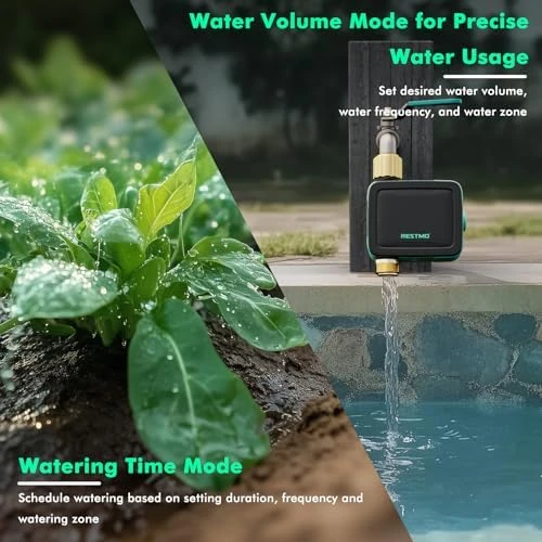 Smart Sprinkler Timer with Flow Meter — Irrigation System, Restmo
