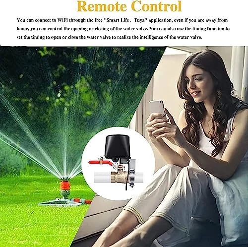 Smart Water Valve — Water Shut Off Valve, Jinvoo