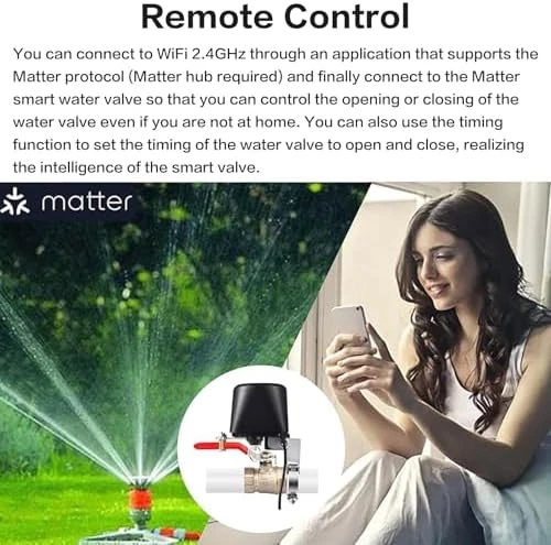 Smart Water Valve — Water Shut Off Valve, Jinvoo
