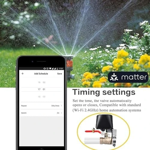 Smart Water Valve — Water Shut Off Valve, Jinvoo