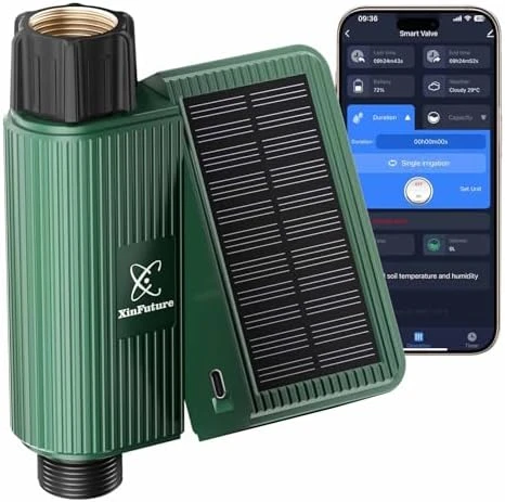 Smart WiFi Solar Sprinkler Timer — Irrigation System, XinFuture