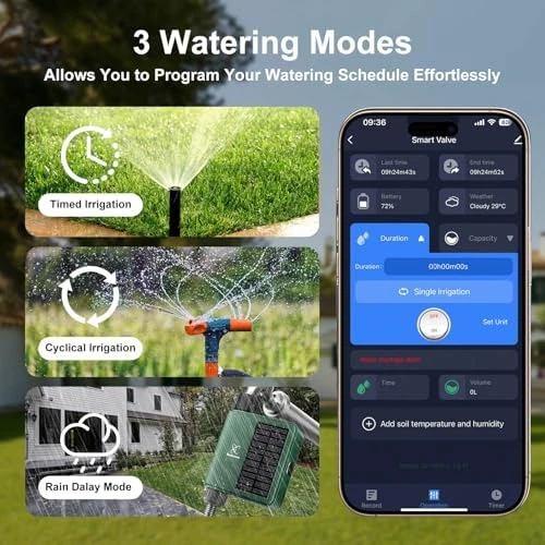 Smart WiFi Solar Sprinkler Timer — Irrigation System, XinFuture