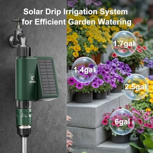 Smart WiFi Solar Sprinkler Timer — Irrigation System, XinFuture