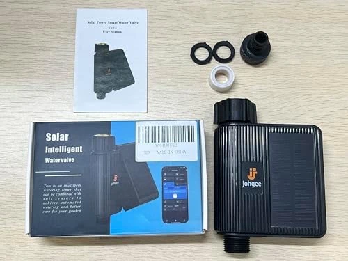 Solar Smart WiFi Sprinkler Timer — Irrigation System, johgee