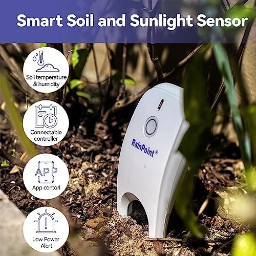 Wi-Fi Soil Moisture Meter, Plants Humidity Meter, Soil Temperature Monitor for Gardening & Farming (Add-on Device,... — Soil Moisture Sensor, Baldr