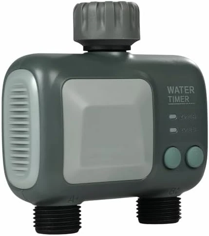 WiFi Sprinkler Timer, Smart Hose Faucet Timer 2 Outlets — Irrigation System, Generic