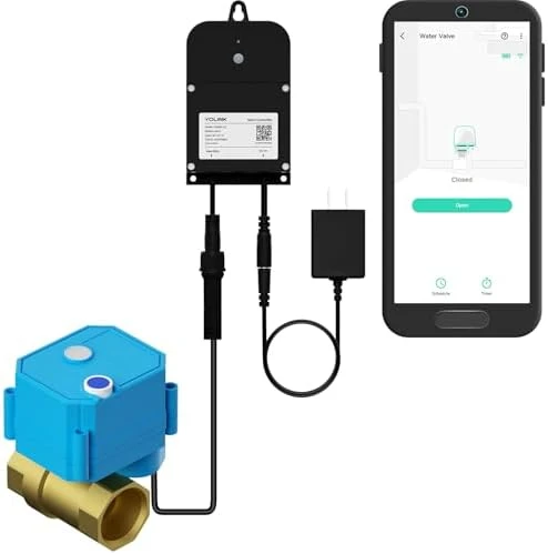 Wireless Smart Valve Control Kit — Water Shut Off Valve, YoLink