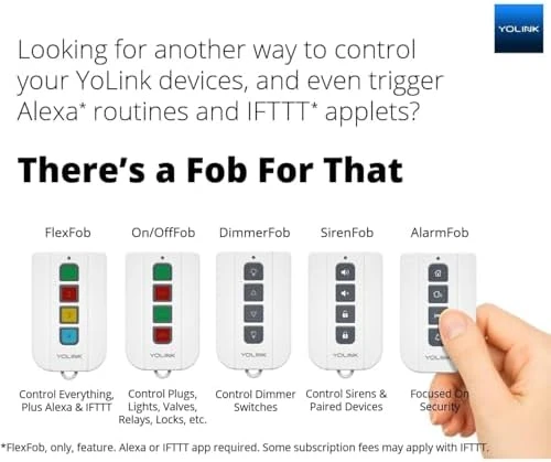 Wireless Smart Valve Control Kit — Water Shut Off Valve, YoLink