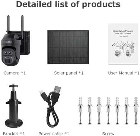 12X Zoom Solar Security Camera 3K/6MP Dual Lens WiFi Outdoor Wireless Camera — Security Camera, INQMEGA