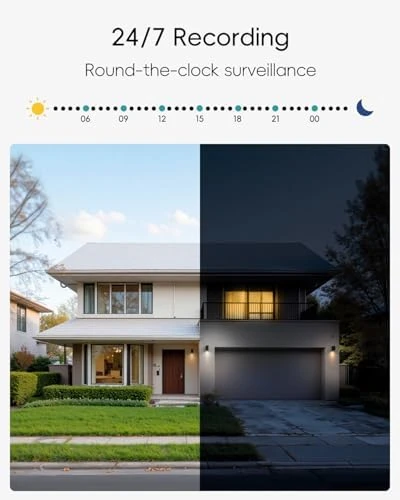 2K 3MP Wired Security Camera — Security Camera, ZUMIMALL