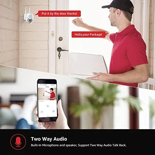 2K Security Camera Outdoor — Security Camera, BOAVISION