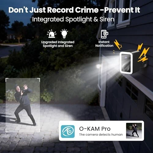 2K Security Camera Wireless Outdoor — Security Camera, aidowocam