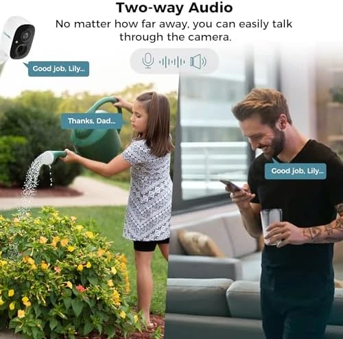 2K Solar Security Camera Wireless Outdoor System — Security Camera, SOVMIKU