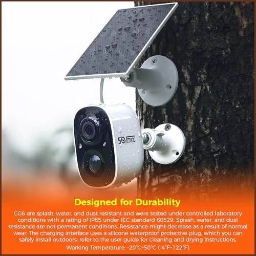 2K Solar Security Camera Wireless Outdoor System — Security Camera, SOVMIKU