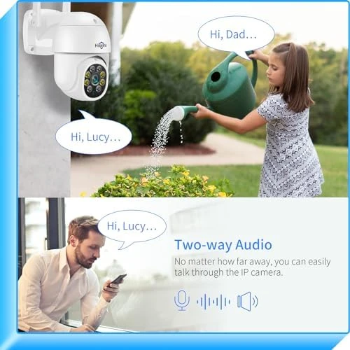 3MP Security Camera Outdoor — Security Camera, Hiseeu